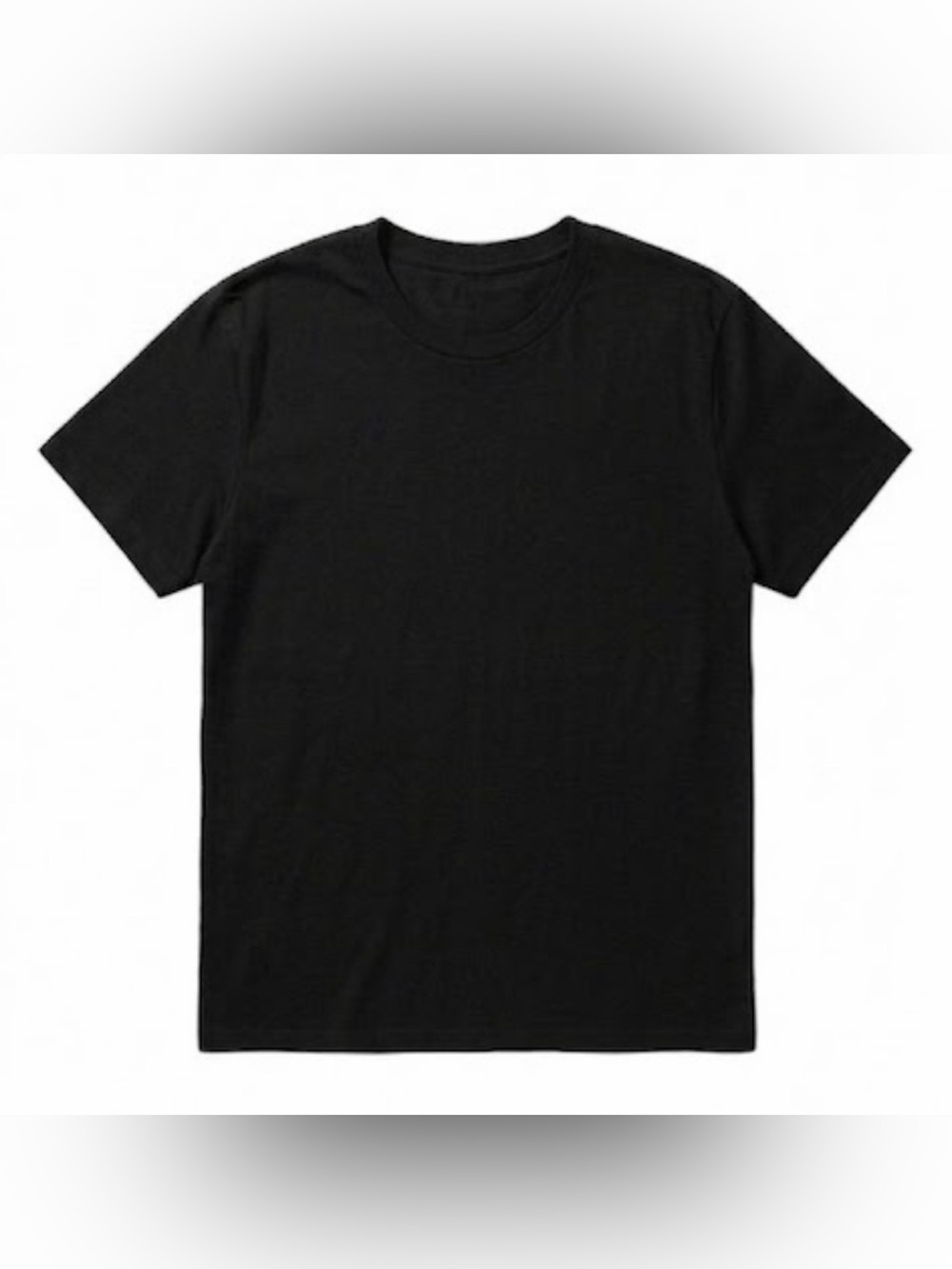NWOT CANVAS Standard Unisex Black T-Shirt XL